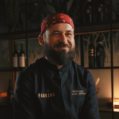 Marián Húšťava, šéfkuchár Fabriky na chute